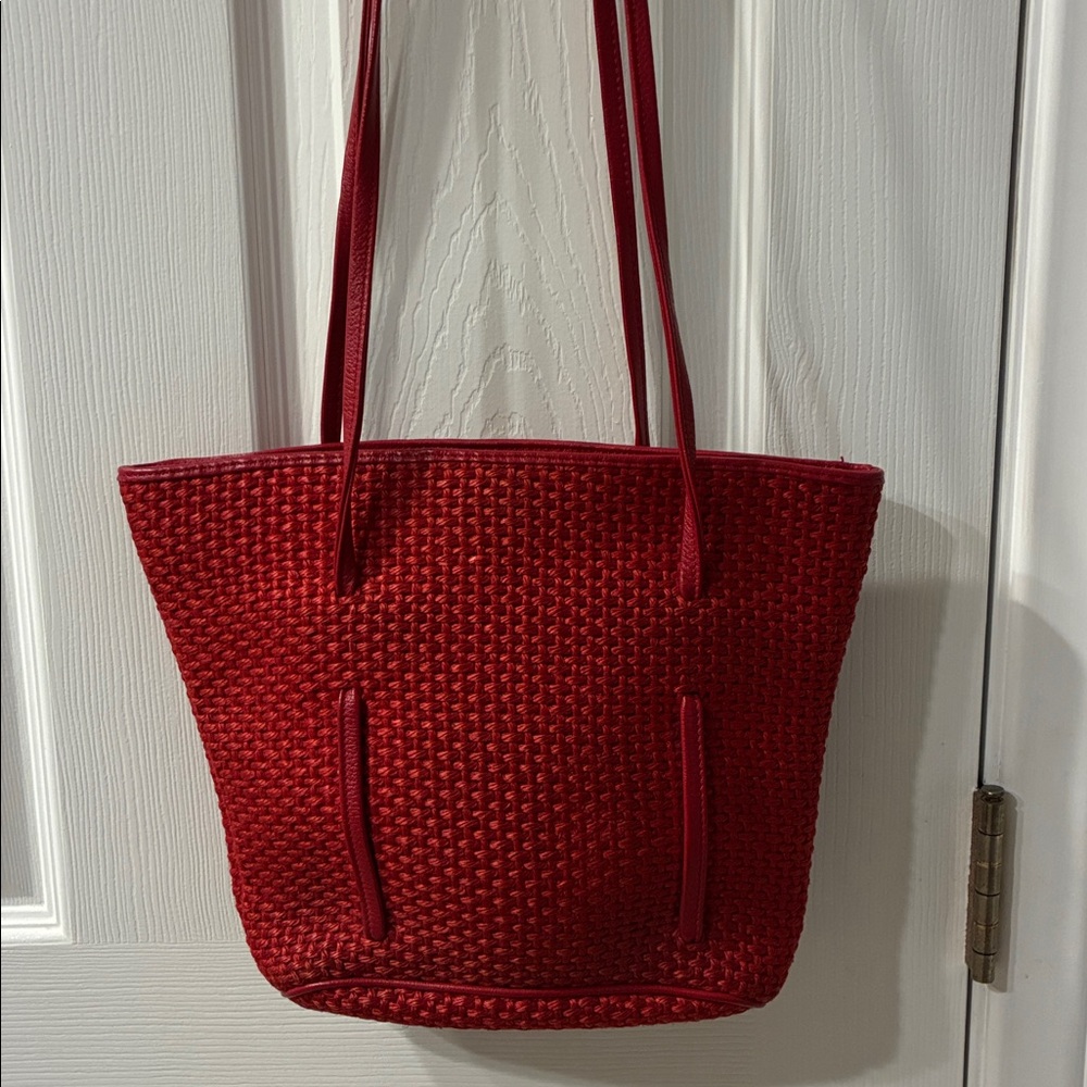 Bottega Veneta Vintage Red Crossbody Bag